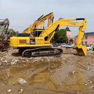 Excavatrice sur chenilles hydraulique Komatsu PC350 d'occasion de 35 tonnes avec moteur puissant, prix compétitif, Komatsu 350 Digger du Japon - Product Image 2