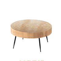 Table basse en fer, meuble de salon, Table basse en bois de résine époxy personnalisée directement en usine