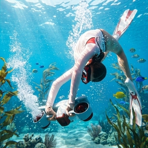 Equipo de deportes acuáticos comerciales, scooter eléctrico marino, potente propulsor subacuático, jet de buceo para alquiler en complejos turísticos - Product Image 1
