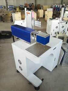 10W 20W 30w台式款式20W 30W 50w铝不锈钢狗牌标记动物耳标光纤激光打标机 - Product Image 5