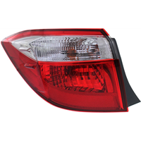 Pièces de carrosserie automobile, lampes de voiture, feux arrière rouges clairs, feux de signalisation, ensemble extérieur des feux arrière pour Toyota Corolla 2014-2016