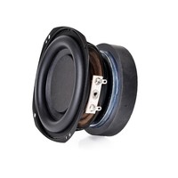 Speaker Subwoofer Magnet Eksternal 3 Inci 8 Ohm 20W dengan Surround Karet untuk Kotak Speaker Bluetooth DIY