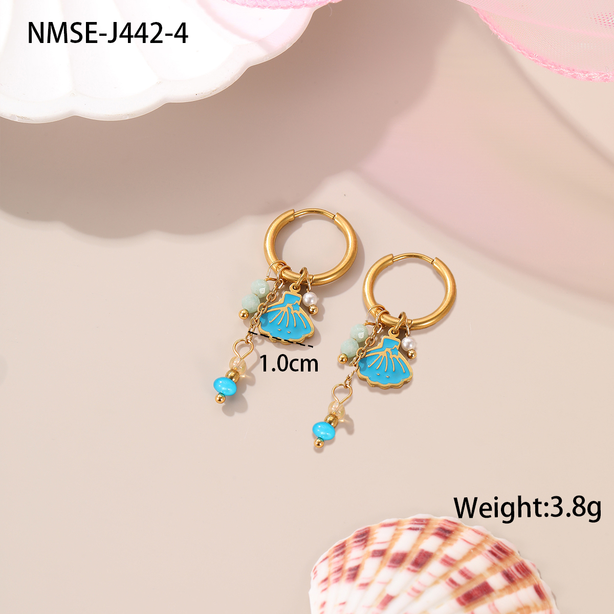 Gold Earring NMSE-J442-4