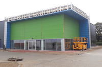 Edificio de Almacén con Estructura de Acero de Alta Resistencia |   Nave de Almacenamiento Industrial |   Taller Prefabricado para Uso Industrial