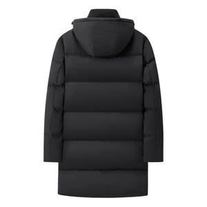 Chaqueta de plumón para mujer con relleno compartimentado y calidez de diseño científico. - Product Image 3