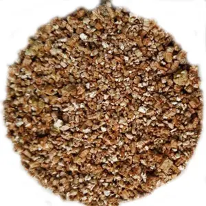 Vermiculite em pó, venda quente, vermiculite em massa, vermiculite expandido de ouro, para material de isolamento térmico
