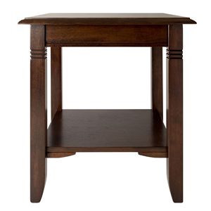 DB Nolan Farmhouse Style Metal End Table <b>for</b> <b>Living</b> Room Entry Home Office Dining Hotel Use - Product Image 5