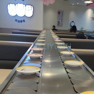 Cinta Transportadora de Acero Inoxidable Resistente al Aceite con Velocidad Ajustable para Uso en Restaurantes y Plantas de Manufactura, Nueva, para Hot Pot y Sushi, 220/380V - Product Image 4