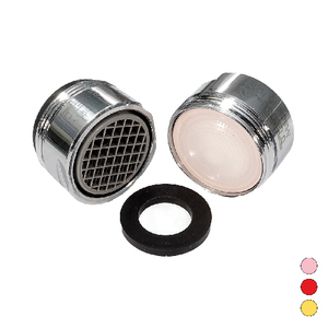 Aeratore Anticalcare M24X1 4.0 L/Min Rosso R.A.83% - Product Image 1