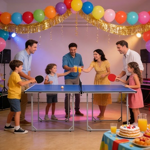 Meilleur prix, jeu de tennis de <span class=keywords><strong>table</strong></span> intérieur passionnant, tennis de <span class=keywords><strong>table</strong></span> intérieur/extérieur pour les sports scolaires, utilisation double intérieur/extérieur, jeu amusant - Product Image 2