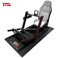 Offre Spéciale grande taille 180*90cm tapis de sol Sim F-GT facile à nettoyer pour les cockpits de simulateur de course tapis de plate-forme Sim Premium