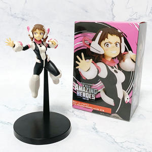 Figurine PVC Ochaco <span class=keywords><strong>Uraraka</strong></span> de haute qualité, style classique, détails raffinés, pose debout, beauté <span class=keywords><strong>anime</strong></span>, décoration de bureau, cadeau pour les fans de MHA - Product Image 1