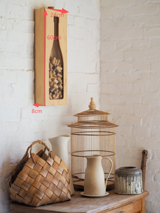 Porta Tappi di Vino in Legno Junji con Incisione o Design, Decorazione <span class=keywords><strong>da</strong></span> <span class=keywords><strong>Parete</strong></span> per Cucina e Bar, Scatola Personalizzata per Conservazione Tappi - Product Image 6