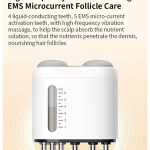 Nouveau masseur applicateur d'huile pour cuir chevelu à micro-courant, anti-chute de cheveux, peigne de massage vibrant pour la tête - Product Image 2