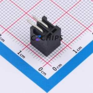 DB2ERC-2.54-2P-BK Plug-in Terminal Block Bent Lead Through Hole,P=2.54mm Board-to-Board / Socket - Closed 1x2P 2.54mm Black - Product Image 2