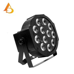 Foco LED profesional RGBW 4 en 1 para escenario, 12 unidades, DMX 512, tipo PAR - Product Image 3