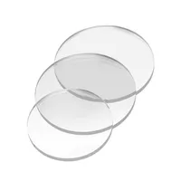 Customized Size Clear or Colorful Round Acrylic Perspex Disc Disks Sheet Panel Board