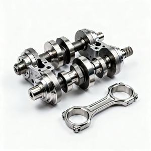 Services de fraisage CNC sur mesure pour pièces de moteur automobile et moto en acier inoxydable : bielles, bielles personnalisées, pistons - Product Image 3