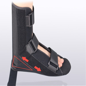Attelle de pied anti-rotation en forme de T pour la prévention de la pronation et de la supination et le soutien du pied tombant pendant la rééducation en lit - Product Image 1