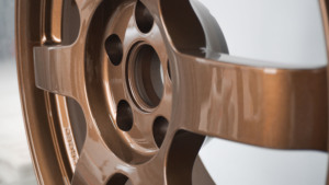 Jantes en alliage d'aluminium forgées TE37 du Japon, 17, 18, <span class=keywords><strong>19</strong></span>, 20 pouces, finition bronze, design à 6 branches profondes, pour voitures de course GT - Product Image 4