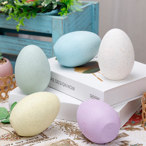 ديكورات بيض عيد الفصح اللطيفة بتخفيضات كبيرة من Redeco ، نحت عيد الفصح ، تماثيل بيض عيد الفصح الملونة ، ديكورات سطح المكتب - Product Image 4