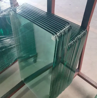 Verre trempé industriel solide de 10 mm pour porte de douche, escalier, supermarché et structure scolaire, écologique, meilleur prix