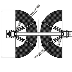 Pont élévateur à deux colonnes robuste de 5,5 tonnes pour réparation automobile en garage - Product Image 3