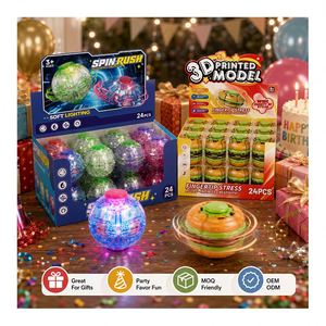 Bola Giratoria Compacta Activada por Presión, Silenciosa, Ayuda para la Concentración, Agarre Cómodo, Compañero para Lectura, Tareas Escolares, Vuelos y la Espera - Product Image 2