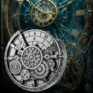 Roue de <span class=keywords><strong>roulette</strong></span> en métal pour dés de D&D, engrenage rotatif métallique pour dés de D&D, accessoire de jeu de dés pour cadeaux D&D - Product Image 5