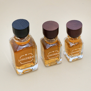 Special Square 50ml <b>Mist</b> Fragrance Perfume Glass <b>Bottle</b> With Crimp Sprayer 30ml 100ml clear Perfume <b>Bottles</b> with Box and Bag - Product Image 3