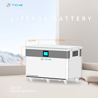 Batería de Litio Híbrida EU UN Blade Cell 20KWH 51.2V 400Ah Lifepo4 con BMS Inteligente de 6000 Ciclos para Sistemas Solares Domésticos