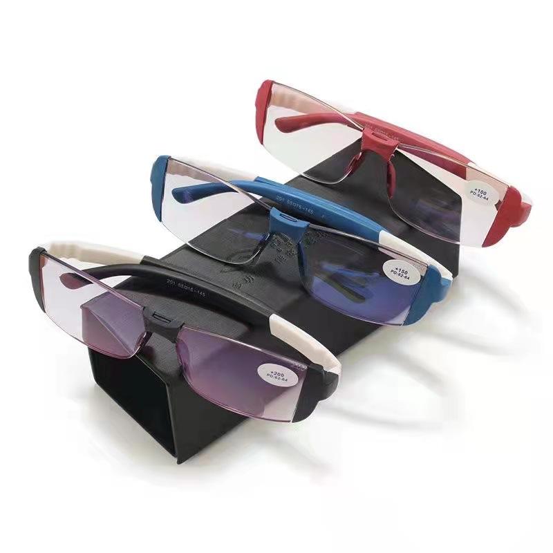 Professional One-Piece Ultra Slim Reading Glasses New Fashion Design PC Frame Wholesale Low Price Promotion