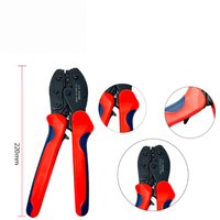 Kit d'outils multifonctionnels pour dénuder les fils et sertir les connecteurs, avec construction en acier A3 et poignée en PVC pour connecteurs PV