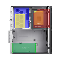Desain Baru 2022 Komputer Desktop Pc SFF Slim Casing Gaming Mini Komputer Desktop Pc