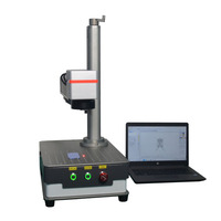 Petite machine de gravure laser pour les petites entreprises à domicile, machine de marquage laser sur métal, mini machine de gravure et de découpe laser à fibre