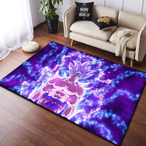 <span class=keywords><strong>Tapis</strong></span> rectangulaire antidérapant en polyester flanelle imprimé motif dessin animé pour salon, canapé, chambre à coucher, chambre d'enfant - Product Image 3