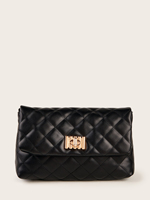 Sacs à main de luxe pour femmes, sacs fourre-tout à bandoulière avec chaîne en losanges, en PU, style tendance