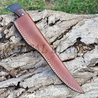 Couteaux à fileter japonais en acier damassé en poudre couteau à filet de cuisine de haute qualité avec manche en bois de Wengi naturel