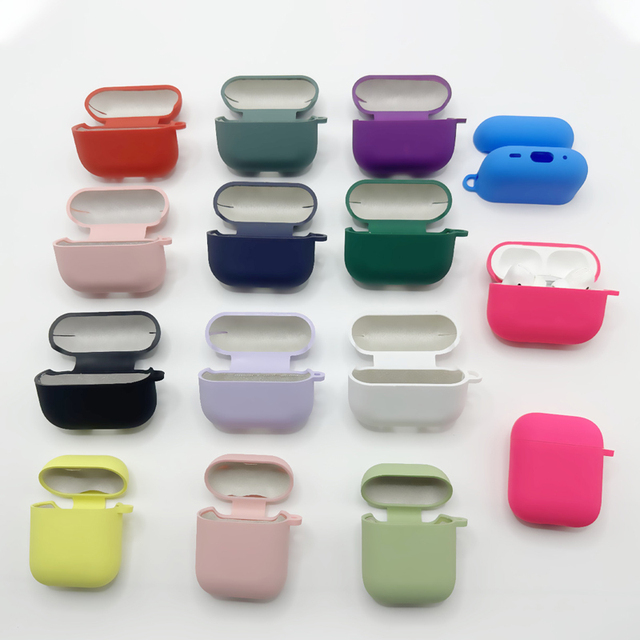 For Airpods Pro 2 Case With Microfiber Shockproof Silicone Protective Cover Earphone Case for Airpods Pro 2nd 3rd Generation