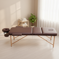 2024 Nouveau Design Camillas De Masajes Extra Large 3 Fold Portable Tables De Massage Lit Du Visage À Vendre
