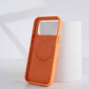 เคสโทรศัพท์ซิลิโคนเหลวแบบแม่เหล็กพร้อมกรอบเลนส์สำหรับ iPhone 11 12 13 14 15 16 17 Pro Max ขายส่ง - Product Image 2