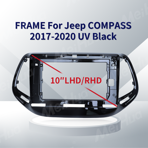 Kit de Marco para Navegador de Coche Meihua, Marco para Reproductor de DVD, Marco para Radio Android, Panel de Pantalla para <span class=keywords><strong>Jeep</strong></span> <span class=keywords><strong>Compass</strong></span> 2017-<span class=keywords><strong>2018</strong></span> con Cable - Product Image 2