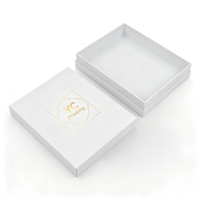 Boîtes rigides à col rigide pour emballage de bougies cadeaux, robustes, 2 pièces