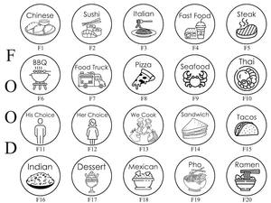 Dés de décision en bois coquins personnalisables Cadeaux d'anniversaire pour couples Date Night Love Sex Location Cadeaux d'anniversaire Dés en bois - Product Image 5