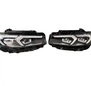 Lampu depan LED mobil sistem pencahayaan otomatis BMW G28 lampu depan 2023-2024 untuk BMW 3 Series