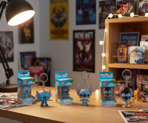 Portachiavi Funko Pop Stitch, Bambola in PVC, Regalo Cartoon 2024-40 - Product Image 2