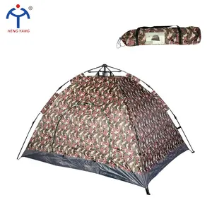 Camping Automatic Tent Hot Selling Outdoor Tent 2-3 Person Camouflage Color Automatic Travel Camping Tent With Windproof Nail