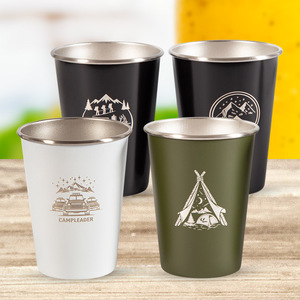 Juego de 4 Tazas Portátiles, Ligeras y Ecológicas para Café, Cerveza, Bebidas Frías, Té, Vino, Camping y Agua - Product Image 2