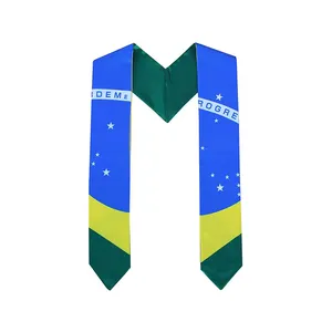 Дизайн по индивидуальному заказу, выпускной Палау, класс 2024, флаг, выпускной шарф, подарок для иностранных студентов