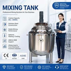Tanque Mezclador de Fertilizante Líquido de Acero Inoxidable para una Mezcla Eficiente de Fertilizante Líquido - Product Image 2